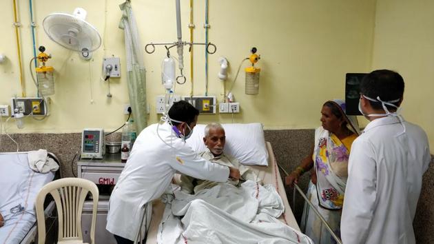 PMi Narendra Modi’s vision is that the best health care should be accessible to the poorest of the poor as a matter of a right(Amal KS/HT PHOTO)