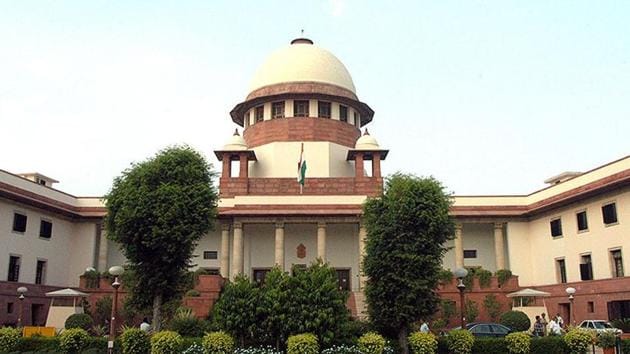 The Supreme Court also said it had received a report from the Chief Justice of Jammu and Kashmir High Court and claims that people are unable to access the court there are not supported.(Sunil Saxena/HT file photo)