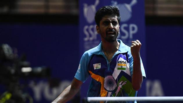 File image of G Sathiyan.(Getty Images)