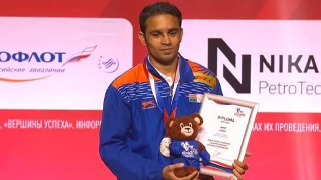Amit Panghal(Twitter/ BFI_Official) Amit Panghal(Twitter/ BFI_Official)