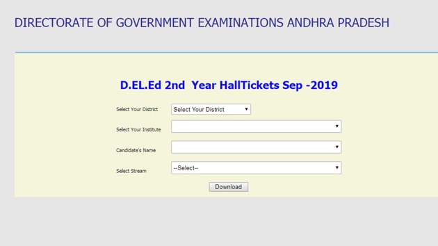 Candidates are advised to bring their hall ticket to examination centres. (Screengrab)