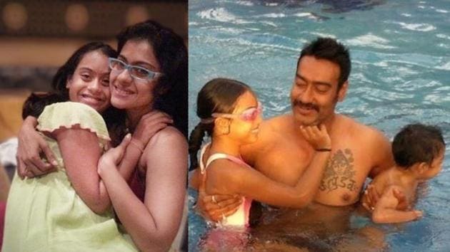 Ajay Devgn and Kajol shared pictures of daughter Nysa on Daughter’s day.