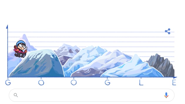 A famous mountaineer, Tabei is also the first woman to climb all seven summits by reaching the highest peak on every continent. (Photo: Screengrab/ Google) A famous mountaineer, Tabei is also the first woman to climb all seven summits by reaching the highest peak on every continent. (Photo: Screengrab/ Google)