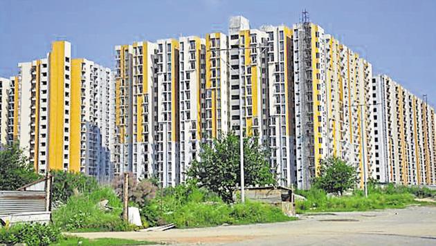 The developer of Hi-Tech City Township has said that they wish to retain the entire land earmarked their project and do not wish to part away with any land parcel. (HT Photo) The developer of Hi-Tech City Township has said that they wish to retain the entire land earmarked their project and do not wish to part away with any land parcel. (HT Photo)