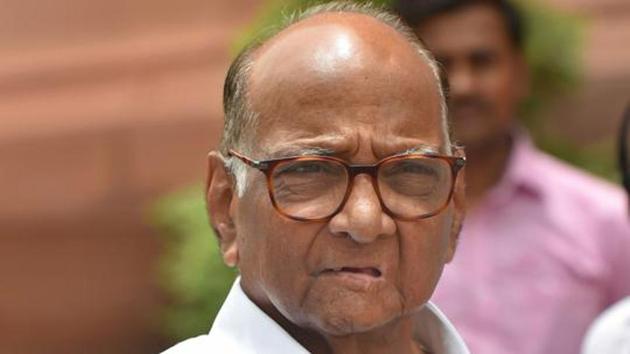 At 79, Pawar, who has been Maharashtra’s chief minister for a record four terms, is fighting a lonely battle with some of his senior-most associates and staunch supporters like Vijaysinh Mohite Patil, Padmasinh Patil and Madhukar Pichad, leaving him. (HT FILE) At 79, Pawar, who has been Maharashtra’s chief minister for a record four terms, is fighting a lonely battle with some of his senior-most associates and staunch supporters like Vijaysinh Mohite Patil, Padmasinh Patil and Madhukar Pichad, leaving him. (HT FILE)