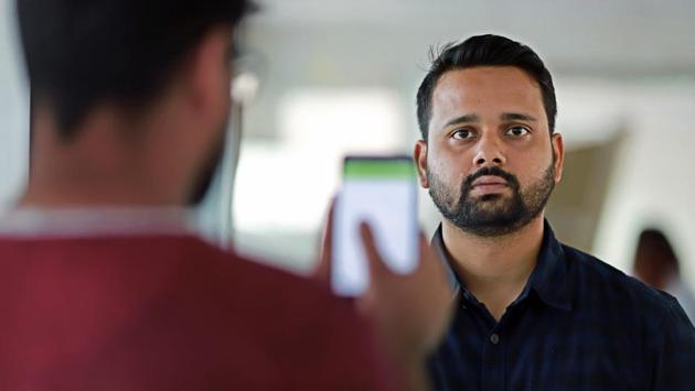 Atul Rai, chief executive officer of Staqu Technologies Pvt., poses for a photograph at the company’s headquarter. The government will open bids next month to build a system to centralise facial recognition data captured through surveillance cameras across the country. It would link up with databases containing records for everything from passports to fingerprints to help India’s police force identify criminals, missing persons and dead bodies. (Anindito Mukherjee / Bloomberg) Atul Rai, chief executive officer of Staqu Technologies Pvt., poses for a photograph at the company’s headquarter. The government will open bids next month to build a system to centralise facial recognition data captured through surveillance cameras across the country. It would link up with databases containing records for everything from passports to fingerprints to help India’s police force identify criminals, missing persons and dead bodies. (Anindito Mukherjee / Bloomberg)