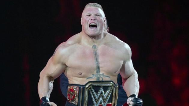 Brock Lesnar will have a match against Kofi Kingston on SmackDown’s first show on Fox.(WWE)