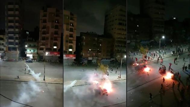 “There were about 200 or so people. They (security forces) fired tear gas, rubber and live bullets and there were injuries”, a man who took part in the demonstration but declined to be named told AFP. Another resident, who also preferred to remain anonymous, said the tear gas was so thick it had reached her apartment block a few kilometres away from the turbulent downtown area. (AFP) “There were about 200 or so people. They (security forces) fired tear gas, rubber and live bullets and there were injuries”, a man who took part in the demonstration but declined to be named told AFP. Another resident, who also preferred to remain anonymous, said the tear gas was so thick it had reached her apartment block a few kilometres away from the turbulent downtown area. (AFP)