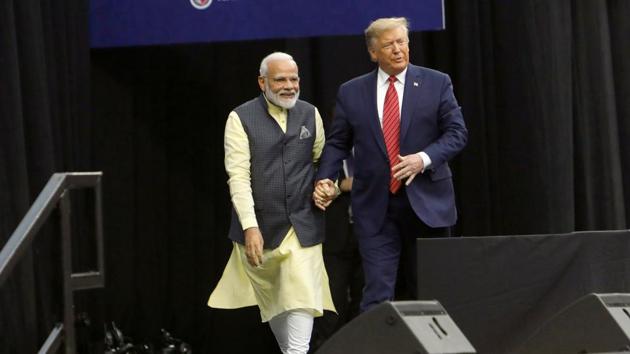 Mr Modi and his team banked on a well thought-out strategy: Leverage the power of the diaspora, appease Mr Trump, while firmly reiterating India’s own interests (REUTERS) Mr Modi and his team banked on a well thought-out strategy: Leverage the power of the diaspora, appease Mr Trump, while firmly reiterating India’s own interests (REUTERS)
