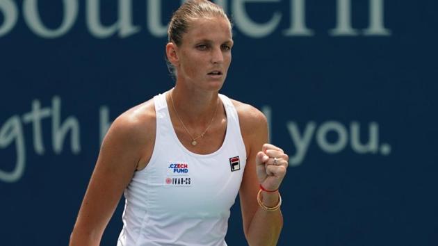 A file photo of Karolina Pliskova (CZE).(USA TODAY Sports)