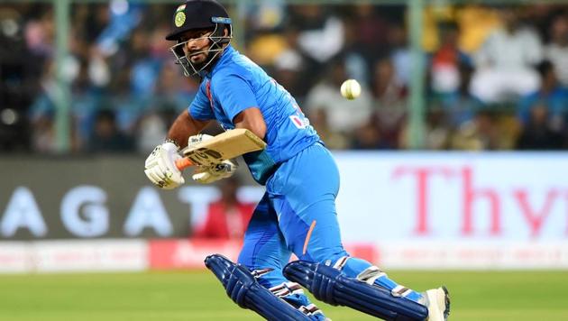 Indian batsman Rishabh Pant(PTI)