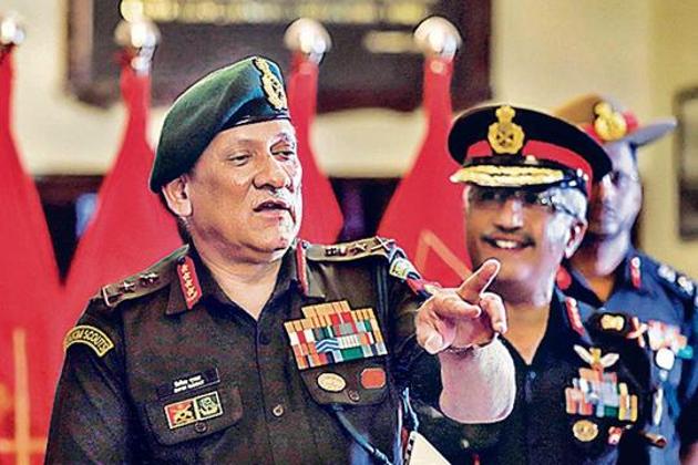 Chief of the Army Staff General Bipin Rawat addresses during the inauguration of Young Leaders Training Wing (YTW) at Officers Training Academy in Chennai on Monday.(Photo: PTI) Chief of the Army Staff General Bipin Rawat addresses during the inauguration of Young Leaders Training Wing (YTW) at Officers Training Academy in Chennai on Monday.(Photo: PTI)