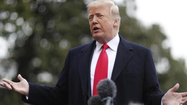 US President said at UNGA that wise leaders always put the good of their own people and own countries first.(HT PHOTO) US President said at UNGA that wise leaders always put the good of their own people and own countries first.(HT PHOTO)