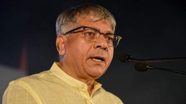 Vanchit Bahujan Aghadi (VBA) founder Prakash Ambedkar (HT/PHOTO) Vanchit Bahujan Aghadi (VBA) founder Prakash Ambedkar (HT/PHOTO)