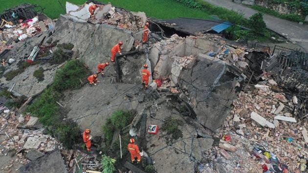 There were no immediate reports of casualties or damage from the earthquake, which IMD said, had hit at a depth of 40 km. (Image used for representational purpose).(REUTERS PHOTO.)