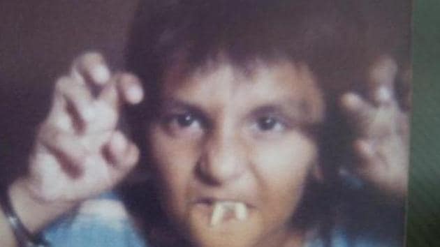 Ranveer Singh has shared an old picture from childhood. Ranveer Singh has shared an old picture from childhood.