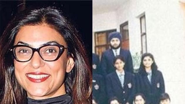 Sushmita Sen shares a throwback picture on Instagram.