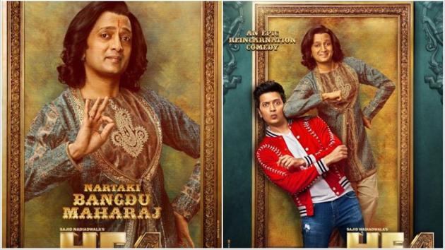Housefull 4: Riteish Deshmukh plays a dance teacher in one of his two roles in the film.