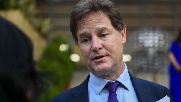 Facebook’s head of global affairs Nick Clegg announced that Facebook will not be the arbiter of acceptable speech in the political arena and would not take down politicians’ posts that violate its community standards. In this picture, Clegg leaves after a meeting with Communications Minister Ravi Shankar Prasad in New Delhi (PTI) Facebook’s head of global affairs Nick Clegg announced that Facebook will not be the arbiter of acceptable speech in the political arena and would not take down politicians’ posts that violate its community standards. In this picture, Clegg leaves after a meeting with Communications Minister Ravi Shankar Prasad in New Delhi (PTI)
