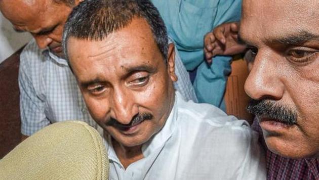 BJP MLA Kuldeep Singh Sengar was among the 10 people named in an FIR registered in connection with a road accident in which the Unnao rape survivor and her lawyer were critically injured and her two aunts killed, police said. (PTI) BJP MLA Kuldeep Singh Sengar was among the 10 people named in an FIR registered in connection with a road accident in which the Unnao rape survivor and her lawyer were critically injured and her two aunts killed, police said. (PTI)