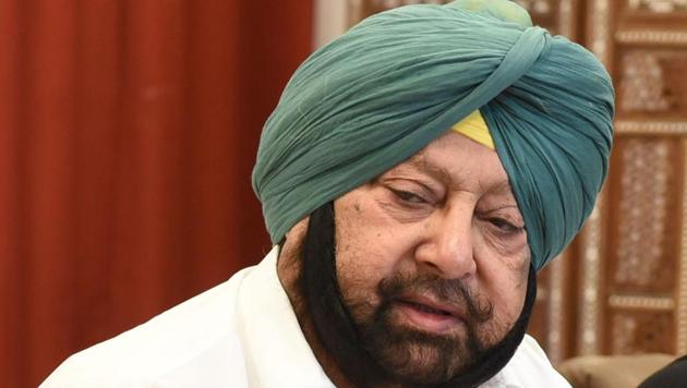 Chief minister Capt Amarinder Singh’s statement that his predecessor Parkash Singh Badal was not involved in the 2015 sacrilege incidents sparked off a political storm in the state on Tuesday.(Sanjeev Sharma/ HT Photo) Chief minister Capt Amarinder Singh’s statement that his predecessor Parkash Singh Badal was not involved in the 2015 sacrilege incidents sparked off a political storm in the state on Tuesday.(Sanjeev Sharma/ HT Photo)