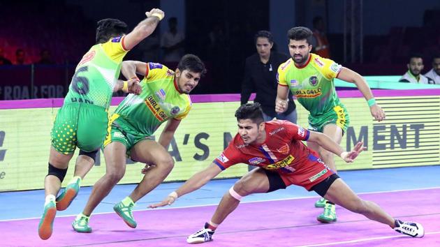 Dabang Delhi beat Patna Pirates in PKL 2019.(PKL)