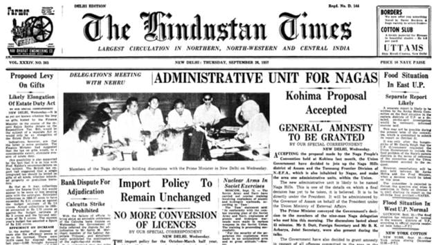 From the archives of the Hindustan Times: September 26 - Hindustan Times