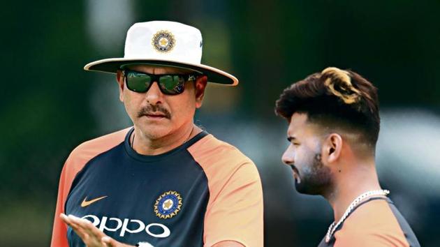 India head coach Ravi Shastri with Rishabh Pant(Getty Images)