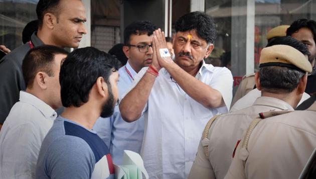 Congress leader DK Shivakumar(PTI file photo) Congress leader DK Shivakumar(PTI file photo)