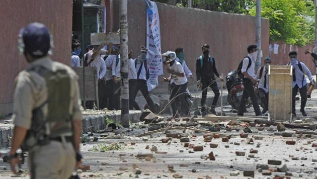 What occupies the media is the violent (Waseem Andrabi/ Hindustan Times) What occupies the media is the violent (Waseem Andrabi/ Hindustan Times)