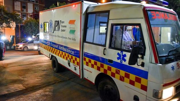 The woman, who has alleged rape by a former Bharatiya Janata Party (BJP) legislator, was discharged on Wednesday from New Delhi’s All India Institute of Medical Sciences (AIIMS). (PTI) The woman, who has alleged rape by a former Bharatiya Janata Party (BJP) legislator, was discharged on Wednesday from New Delhi’s All India Institute of Medical Sciences (AIIMS). (PTI)