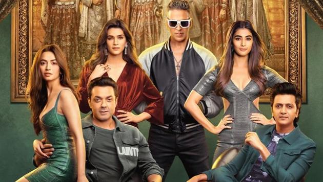 Akshay Kumar stars with Kriti Sanon, Riteish Deshmukh, Bobby Deol, Pooja Hegde and Kriti Kharbanda in Housefull 4.