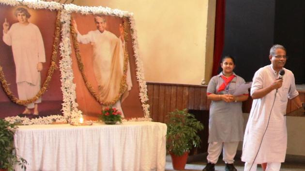 Tagore Int’l School, Vasant Vihar, won the first position(HT)