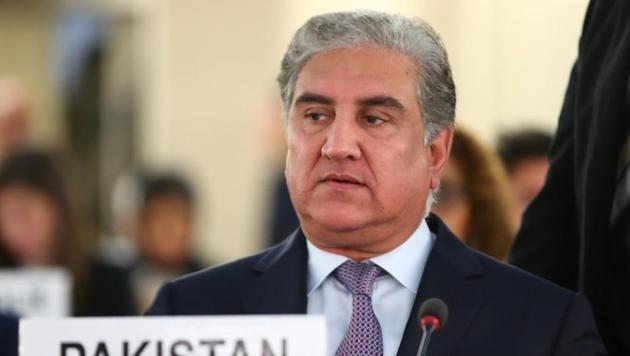 Pakistan foreign minister Shah Mahmood Qureshi(Reuters file photo) Pakistan foreign minister Shah Mahmood Qureshi(Reuters file photo)