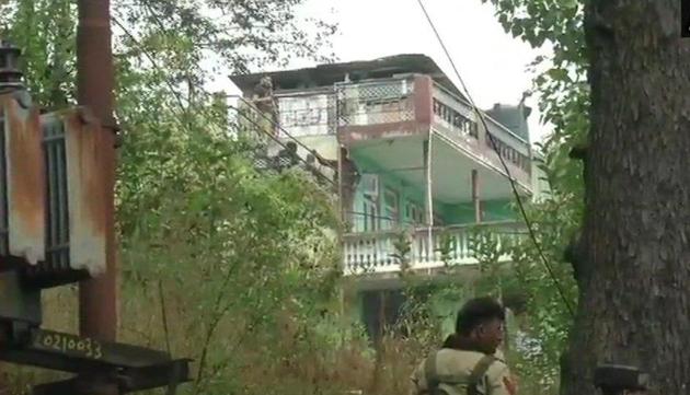 Security forces are currently trying to rescue the man before eliminating or capturing the militants, a defence spokesperson said.(ANI PHOTO.) Security forces are currently trying to rescue the man before eliminating or capturing the militants, a defence spokesperson said.(ANI PHOTO.)