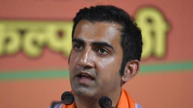 Gautam Gambhir took a dig at Pakistan Prime Minister Imran Khan’s nuclear pitch during his UN speech. (Sonu Mehta/HT Photo) Gautam Gambhir took a dig at Pakistan Prime Minister Imran Khan’s nuclear pitch during his UN speech. (Sonu Mehta/HT Photo)