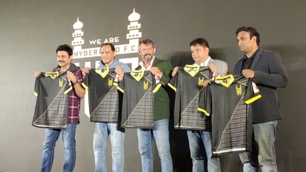 Hyderabad Football Club launches team jersey for ISL season 6