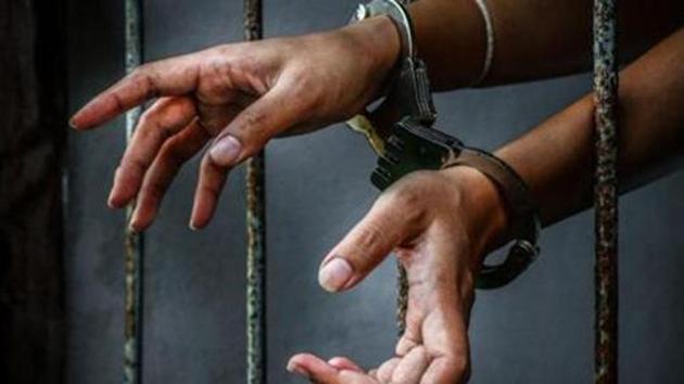 According to reports, a group of police personnel, led by Sub divisional police officer, Ashwini Shendge and the police inspector (crime) Ravindra Mankar stormed the residence of Waghmare at Tumsar and arrested him on Saturday evening.(HT Archive) According to reports, a group of police personnel, led by Sub divisional police officer, Ashwini Shendge and the police inspector (crime) Ravindra Mankar stormed the residence of Waghmare at Tumsar and arrested him on Saturday evening.(HT Archive)