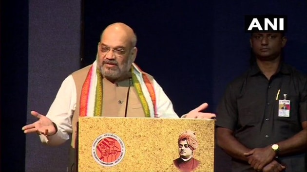 Union Home Minister Amit Shah said it is time to write a correct history of Jammu and Kashmir since rumours surrounding Article 370 are still circulating. (ANI) Union Home Minister Amit Shah said it is time to write a correct history of Jammu and Kashmir since rumours surrounding Article 370 are still circulating. (ANI)
