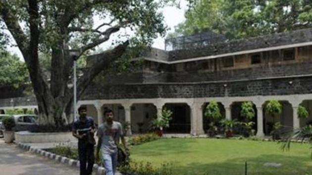 Ambedkar University campus. (Hindustan Times) Ambedkar University campus. (Hindustan Times)