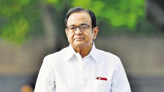Former Union finance minister P Chidambaram said the greatness of Tamil language and culture will be attested to if Tamilians came together.(Ajay Aggarwal/HT PHOTO)