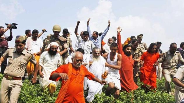 VHP’s Sharad Sharma said such efforts are to scuttle the ongoing hearing in the Supreme Court and delay the judgment. (AP Photo/Representative Image) VHP’s Sharad Sharma said such efforts are to scuttle the ongoing hearing in the Supreme Court and delay the judgment. (AP Photo/Representative Image)
