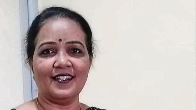 Amita Bansal, principal of Adarsh Public School. (HT) Amita Bansal, principal of Adarsh Public School. (HT)