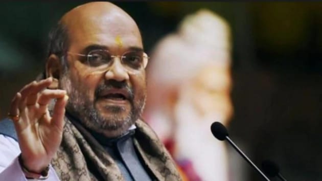 Congratulating PM Modi for the “bold step”, Shah said he would like to “ensure” the people of Kashmir that the state will now tread the path of development and peace.(PTI image)