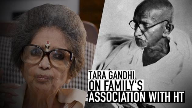 ‘Thud of falling newspapers was like lullaby’: Tara Gandhi on family’s association with HT