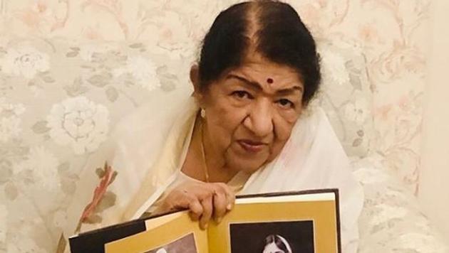 Lata Mangeshkar debuts on Instagram.(Instagram)