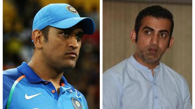 Gautam Gambhir comments on Mahendra Singh Dhoni.(Getty Images/ HT)