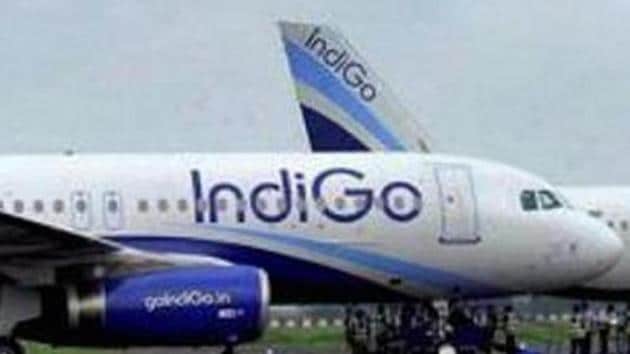 The left engine of the IndiGo plane, on the Goa-Delhi route caught fire around 20 minutes into the flight.(PTI File / Representational Photo)