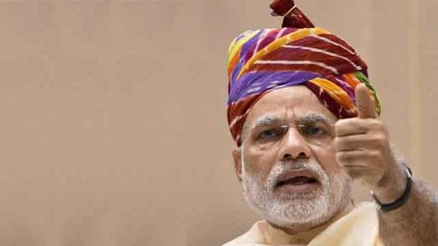 Prime Minister Narendra Modi on Sunday said e-cigarettes have been banned to ensure this new form of intoxication does not destroy the demographically young country.(PTI)