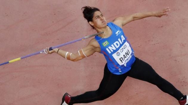 India's Annu Rani in action.(REUTERS)